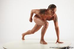 Nude Man White Standing poses - ALL Average Medium Brown Standing poses - knee-bend Multi angles poses Realistic